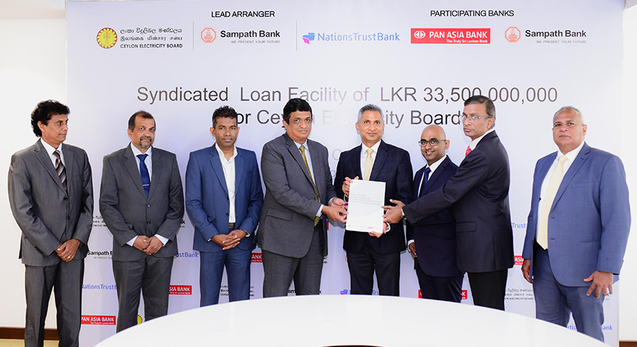 Sampath Bank Leads Rs 33.5Bn Syndicated Loan Facility for Ceylon Electricity Board