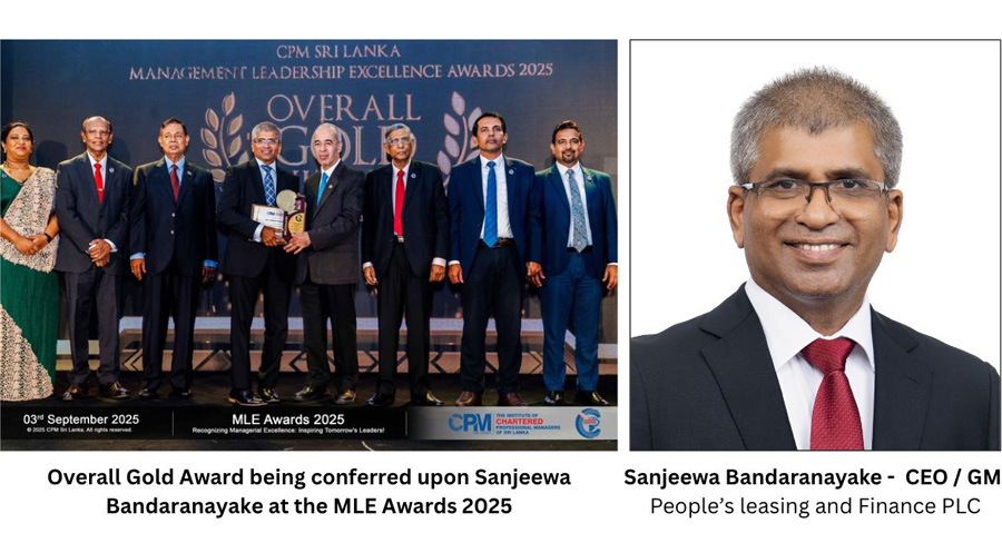 Sanjeewa Bandaranayake Named Sri Lankas Top Corporate Leader at the CPM MLE Awards 2025
