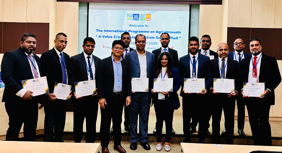 Sarvodaya Development Finance delegation completes Agri Innovate immersion at Kasetsart University Thailand