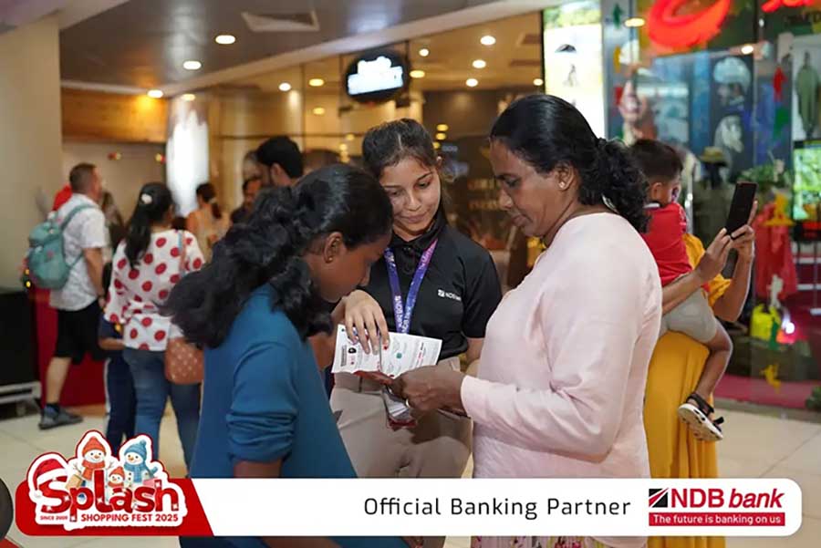 NDB Bank Elevates the Festive Experience at Splash Shopping Fiesta 2025 at Kandy City Centre