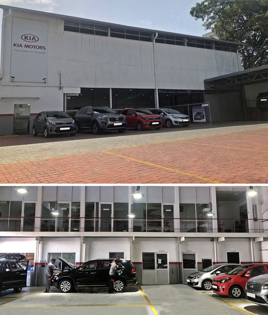 KIA opens car care centre at Kirula Road Colombo 5