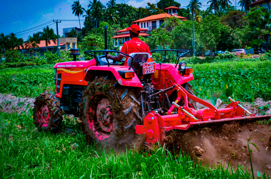 DIMO Agri Machinery Division together with Mahindra Tractors supports Waga Saubhagya and youth led Barren Land Recultivation