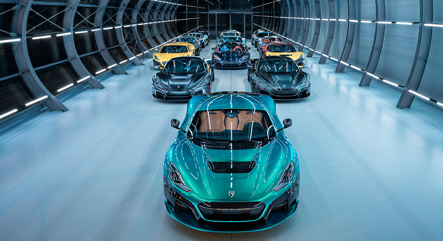 First Production Ready Rimac Nevera Takes to the Streets