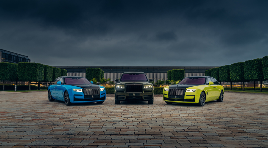 Rolls Royce Motor Cars Celebrates Black Badge at the Festival of Speed