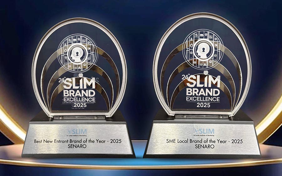 Senaro Sri Lanka Dual Silver Awards at SLIM Brand Excellence 2025