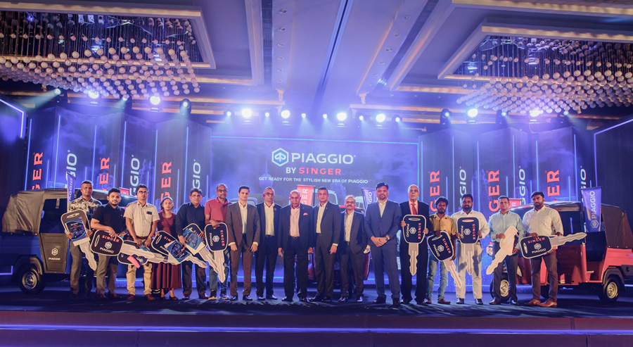 Singer Launches New Range of Piaggio Ape Three Wheelers Empowering Entrepreneurs and Boosting Mobility