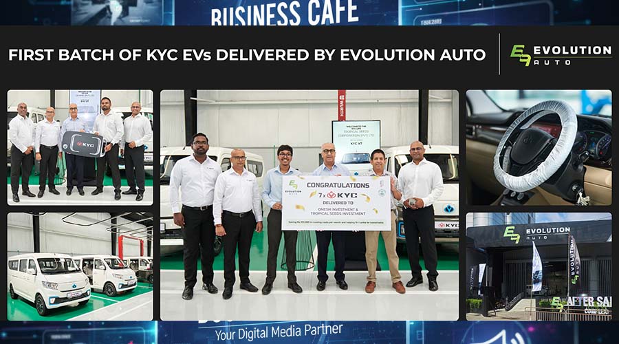 Evolution Auto Delivers First Fleet of KYC Electric Vans to Sri Lankan Customers Pioneering the Future of Sustainable Business Mobility