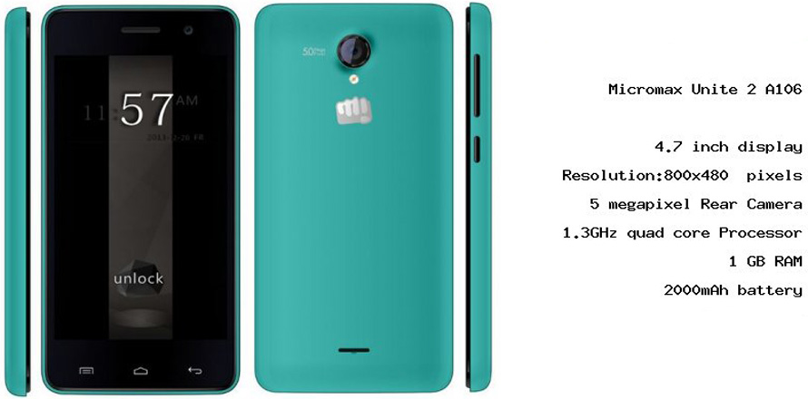 micromax-unite-2-a106