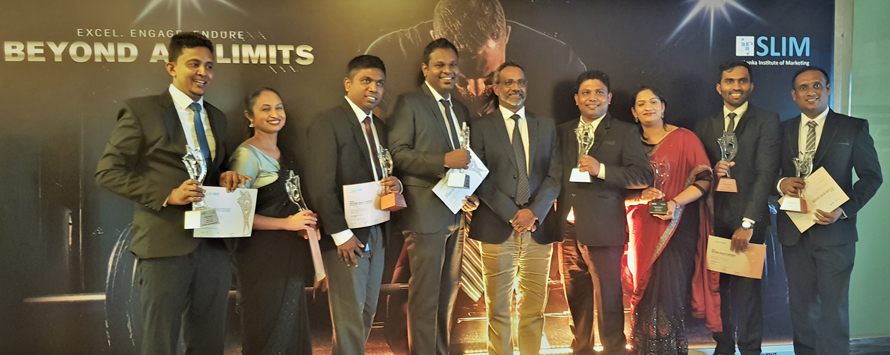 Mobitel Sales Champions Win Big at SLIM NASCO 2019