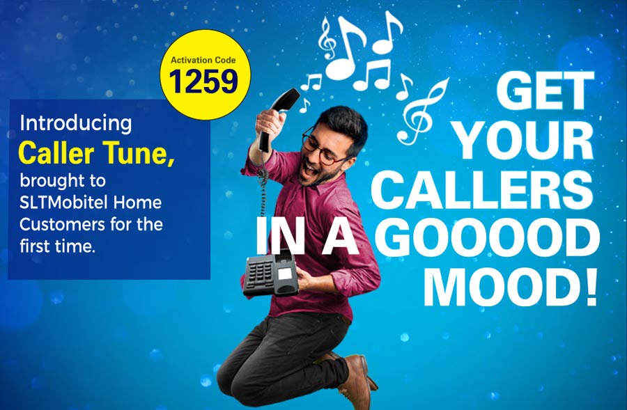 SLT MOBITEL creates telecom history pioneering Caller Tune Service for SLTMobitel Home fixed line Customers