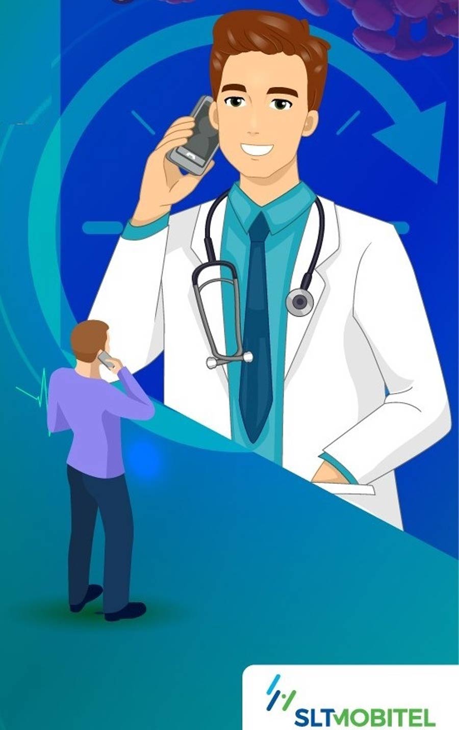 Sri Lankans can now obtain free medical advice on COVID 19 Via SLT MOBITEL Doc Call 247