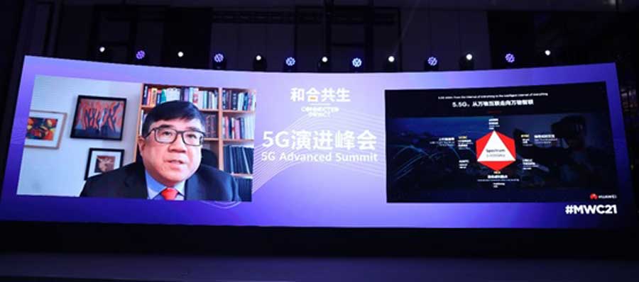 businesscafe Continuous 5G Evolution for Building an Engine of All Industry Digitalization Dr Tong Wen Huawei Fellow and CTO of Huawei Wireless