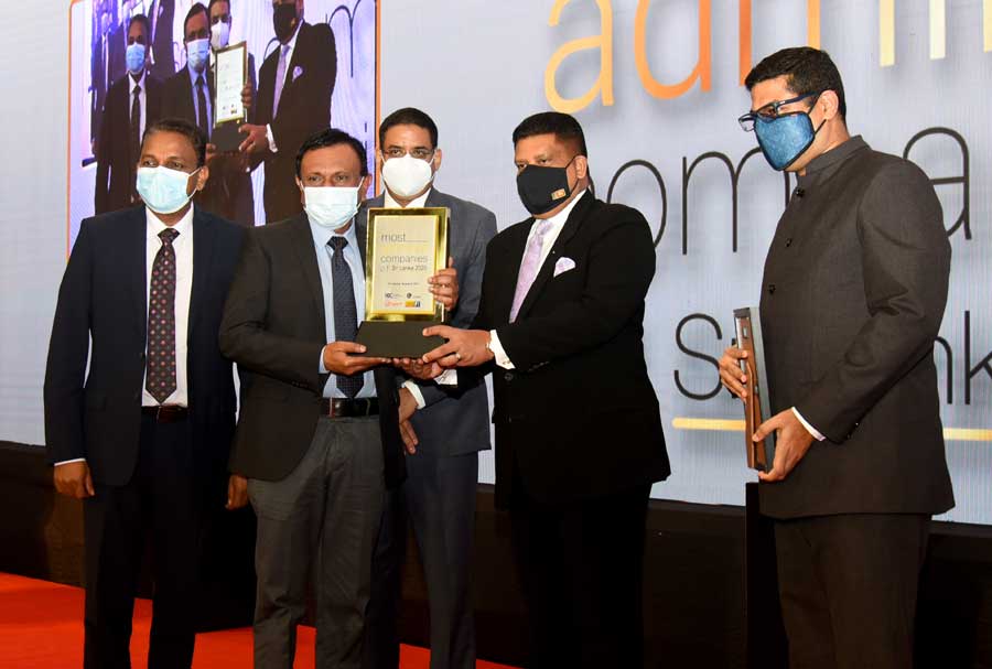 businesscafe SLT ranked among 10 Most Admired Companies of Sri Lanka