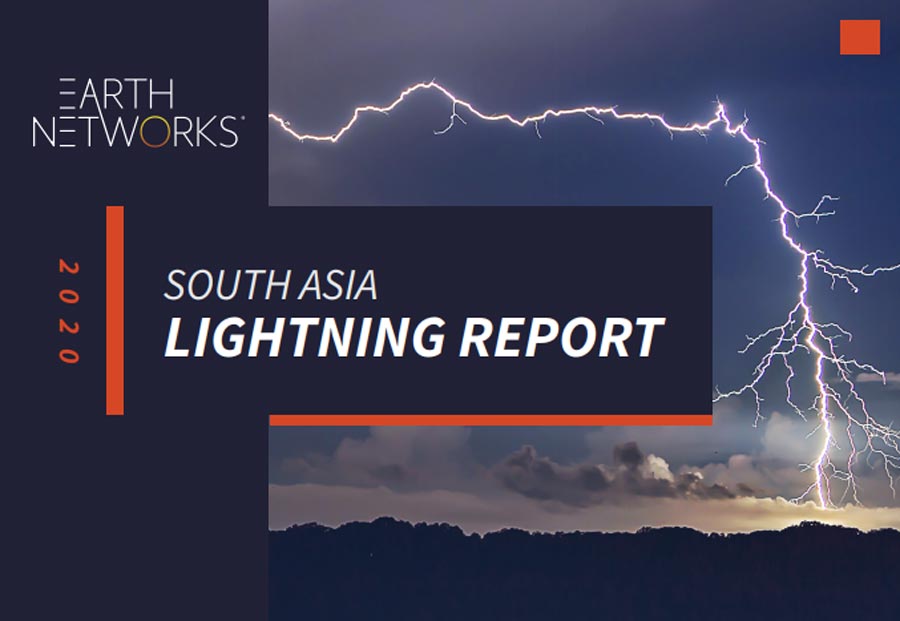 Earth Networks Releases 2020 South Asia Lightning Report