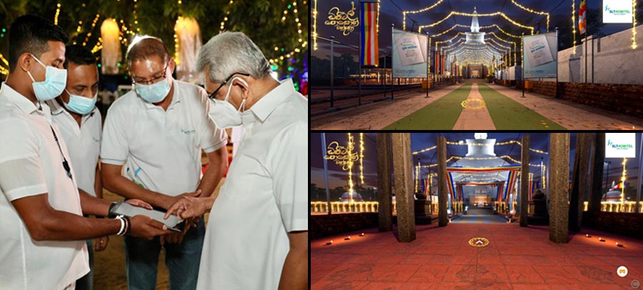 SLT MOBITEL Provides Immersive Virtual Experience for Devout Ruwanwelisaya Pilgrims to Mark Poson Poya