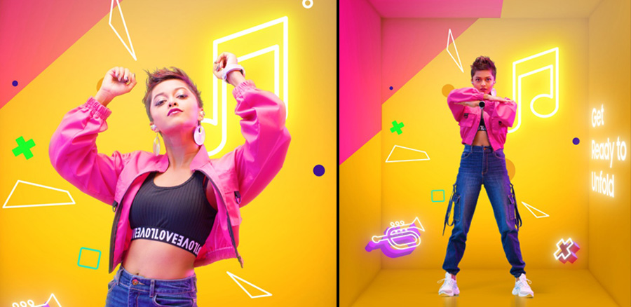 Samsung Signs Up Youth Icon Yohani as Face of Flagship Galaxy Z Fold3 5G Galaxy Z Flip3 5G in Sri Lanka