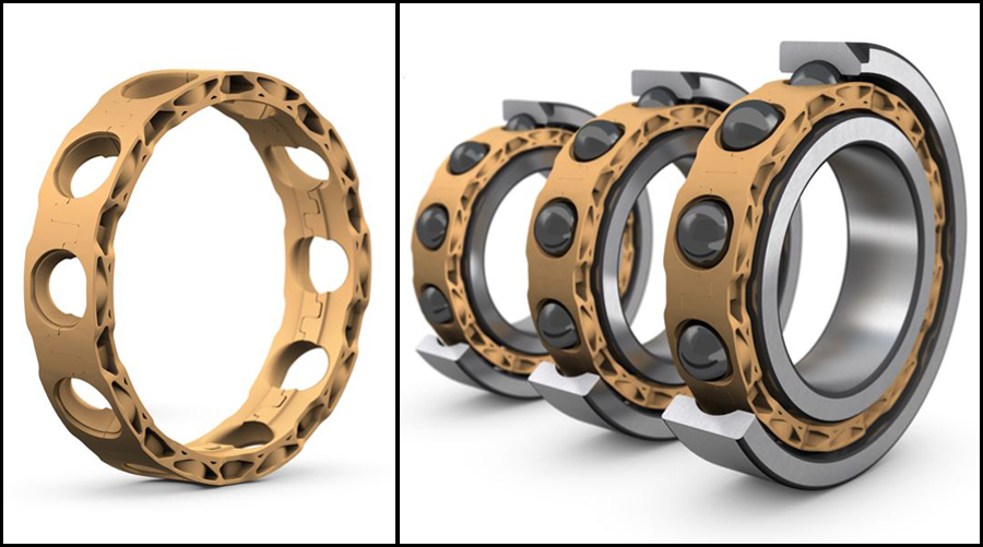 More power from smaller motors with new SKF Hybrid deep groove ball bearing