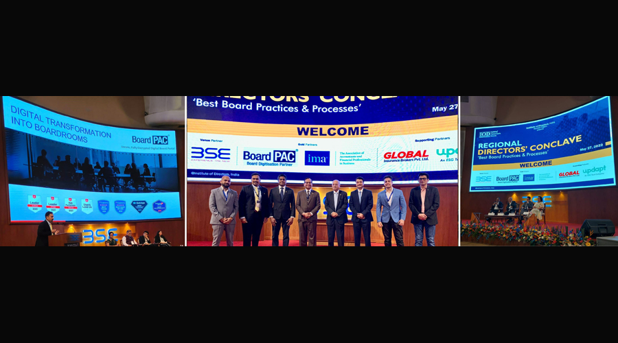 BoardPAC takes thought leadership on board meeting automation to India in partnership with IOD