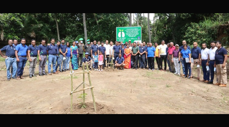 Driving sustainable green initiatives to fight against climate change and generate long term value for Sri Lanka