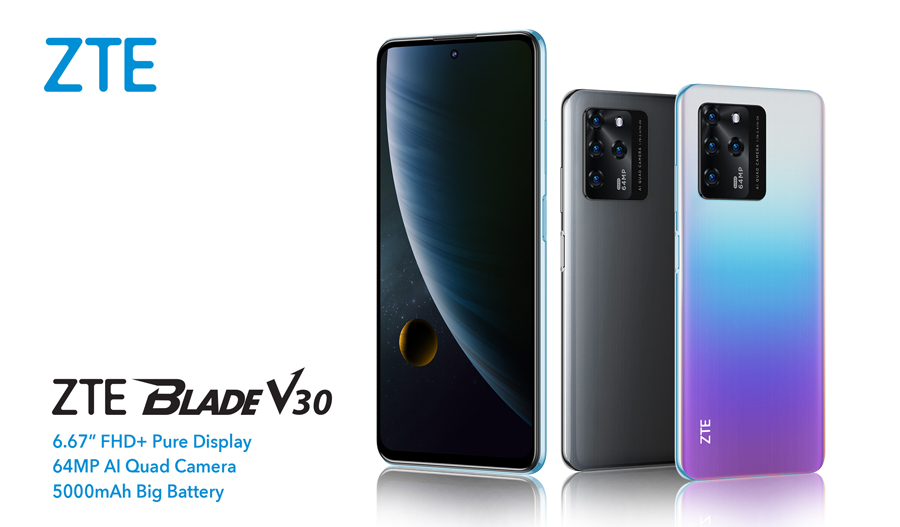 Get Your ZTE Blade V30 Now at Singer