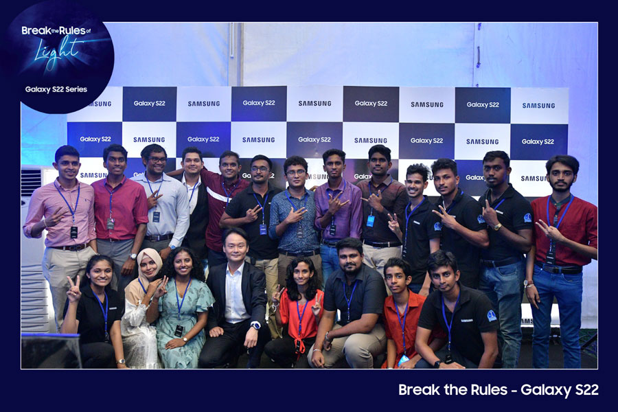 Launch of Galaxy S22 Samsung Student Ambassadors and Members applaud innovation