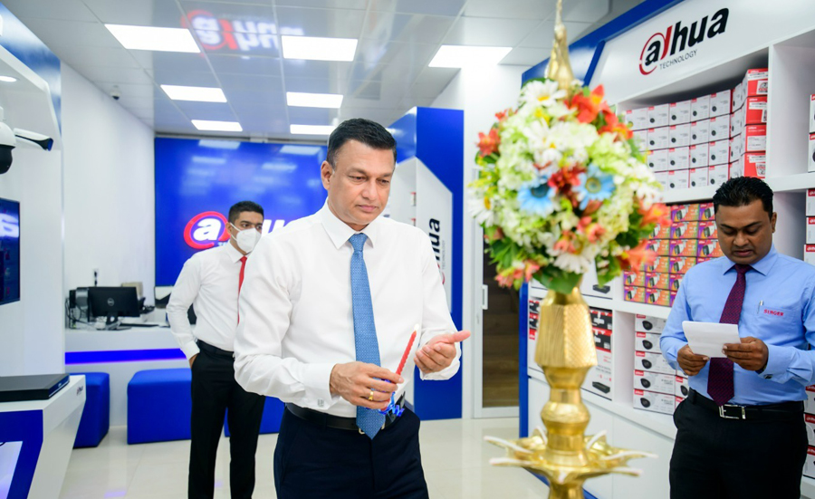 Singer unveils fully fledged Dahua Surveillance system Concept Store