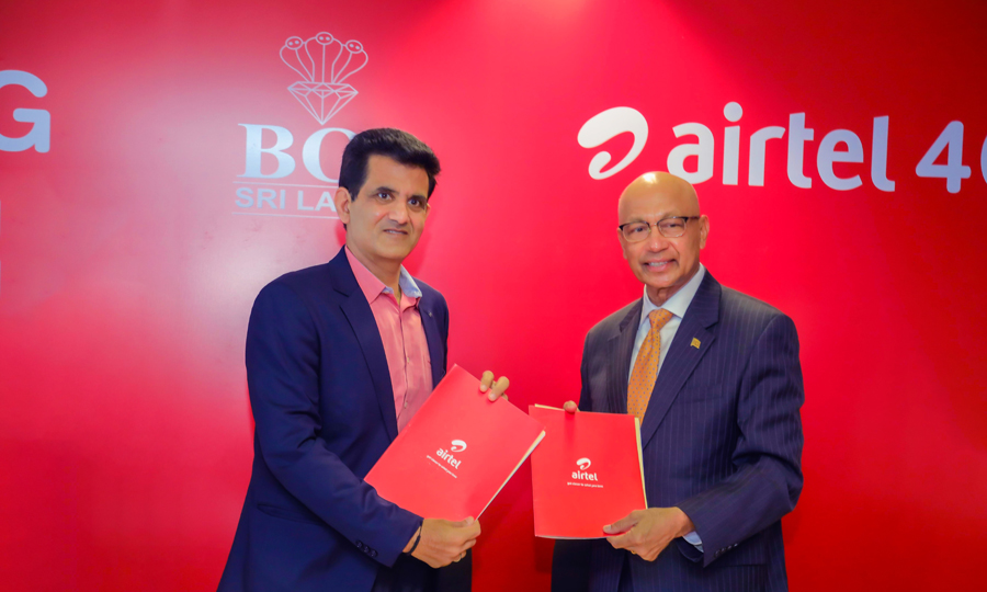 Airtel continues investments with BOI to upgrade Sri Lankan telco infrastructure