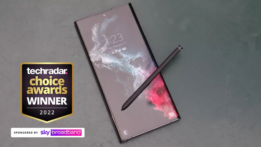 Samsung Galaxy S22 Ultra wins TechRadar Phone of the Year Award