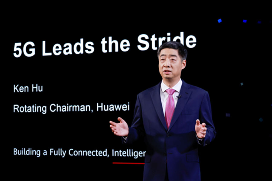 Ken Hu speaking at MBBF 2022