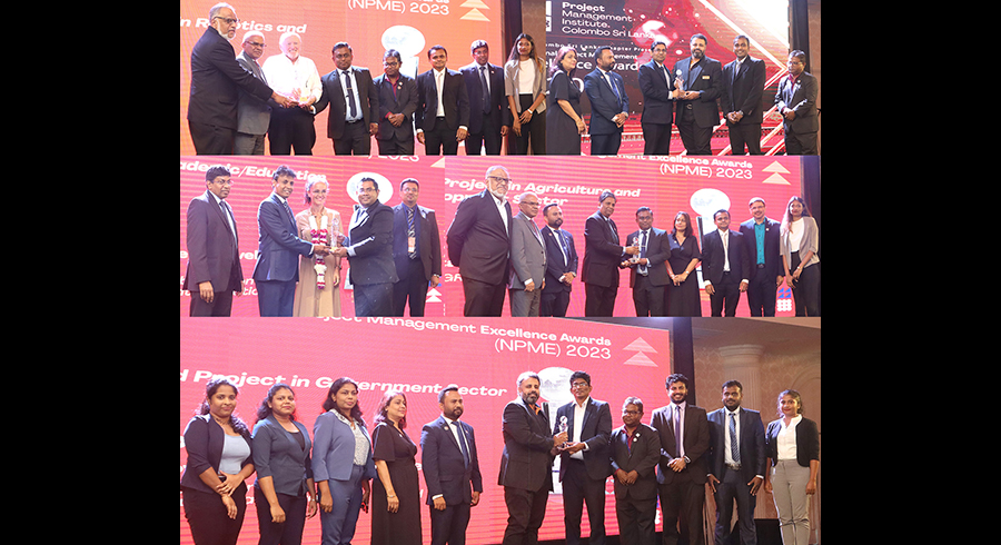 SLT MOBITEL cutting edge innovations receive top honours at National Project Management Excellence Awards 2023