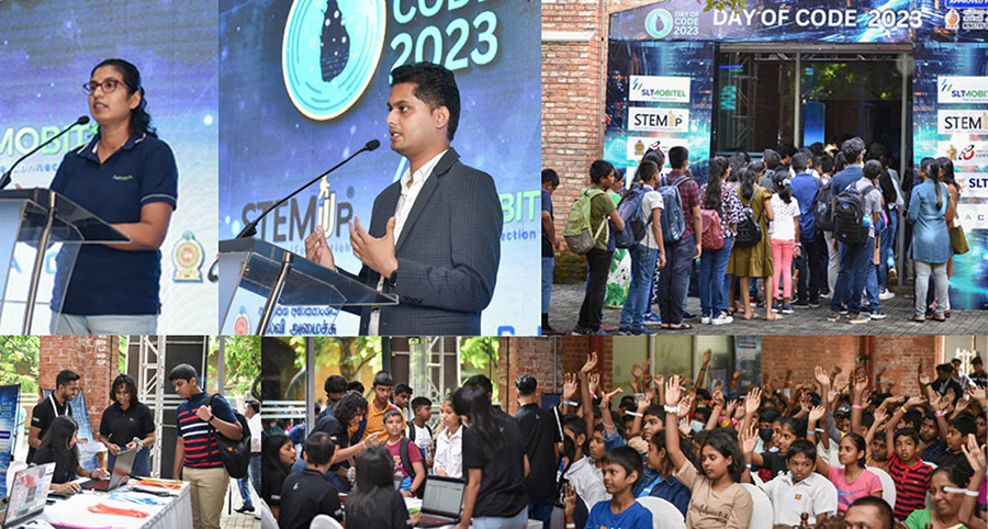 SLT MOBITEL and STEMUP Foundation partner for Day of Code 2023 inspiring computer science learning
