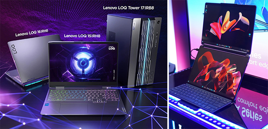 IT Gallery Computers Launches the Dual Screen Lenovo Yoga Book 9i and Lenovo LOQ Gaming Laptops in Sri Lanka
