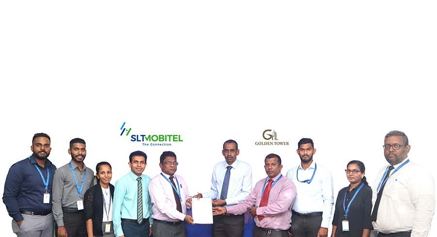 SLT MOBITEL signs agreement to deliver Fibre Connectivity to Golden Tower living complex