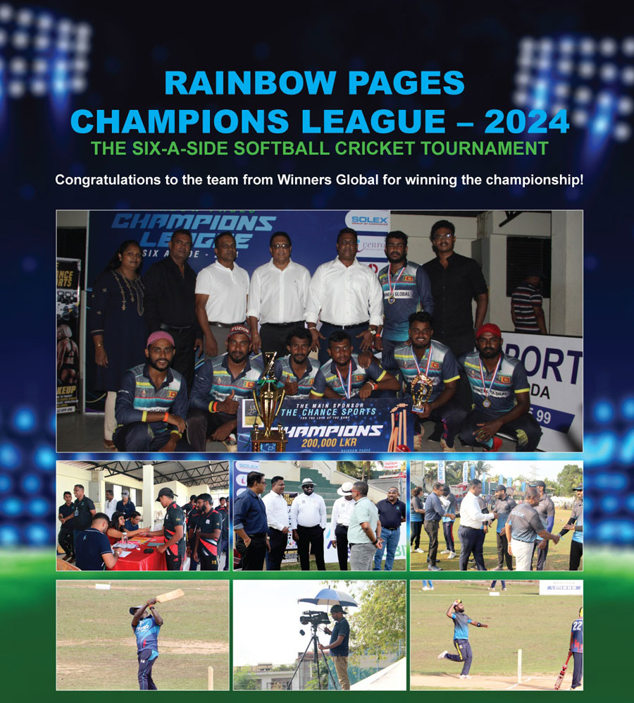Rainbow Pages Champions League Corporate Cricket Tournament Hits a Six with 28 Leading Companies Battling for Victory