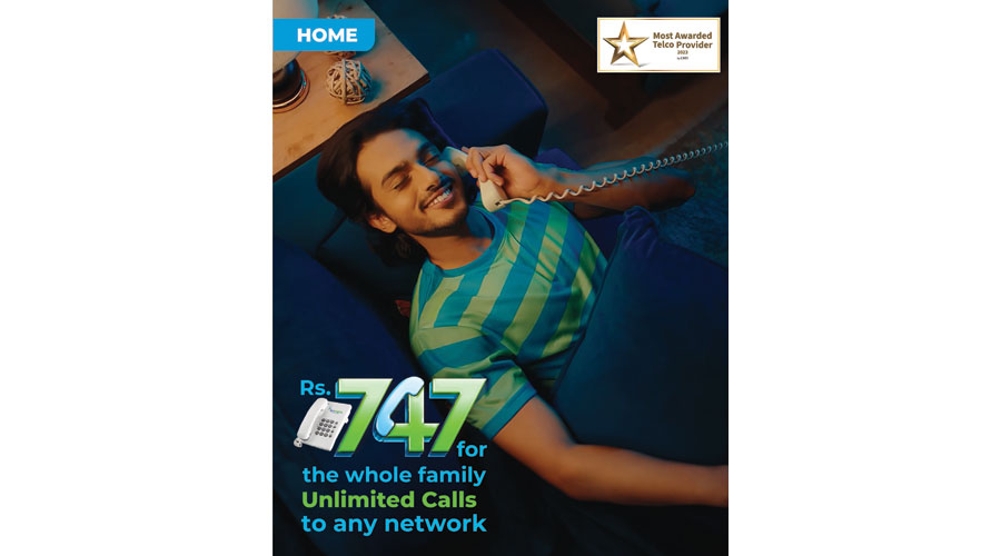 SLT MOBITEL Home Telephone offers unlimited calls for your entire family
