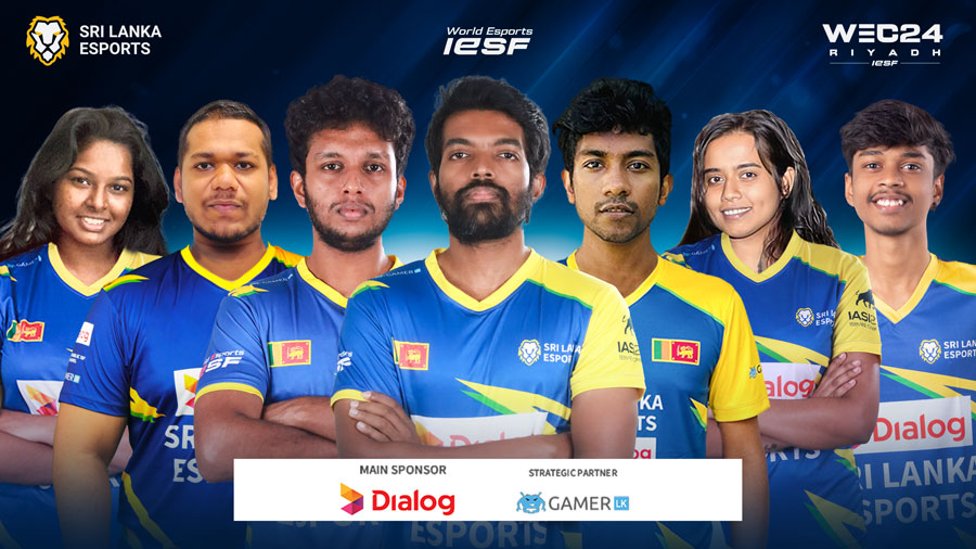Sri Lankas National Esports Teams Powered by Dialog Participate in IESFs 16th World Esports Championship Asian Online Regionals