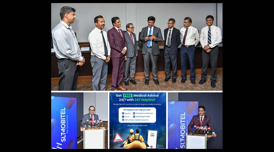SLT MOBITEL launches free 247 Helpline to support flood affected communities