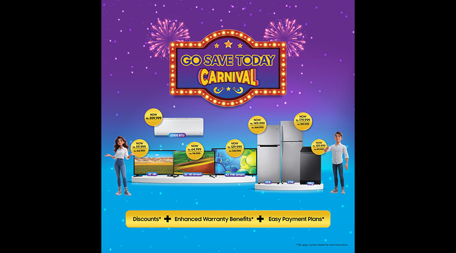 Samsung Sri Lanka Unveils Go Save Today Carnival Big Savings Bigger Value for Every Home