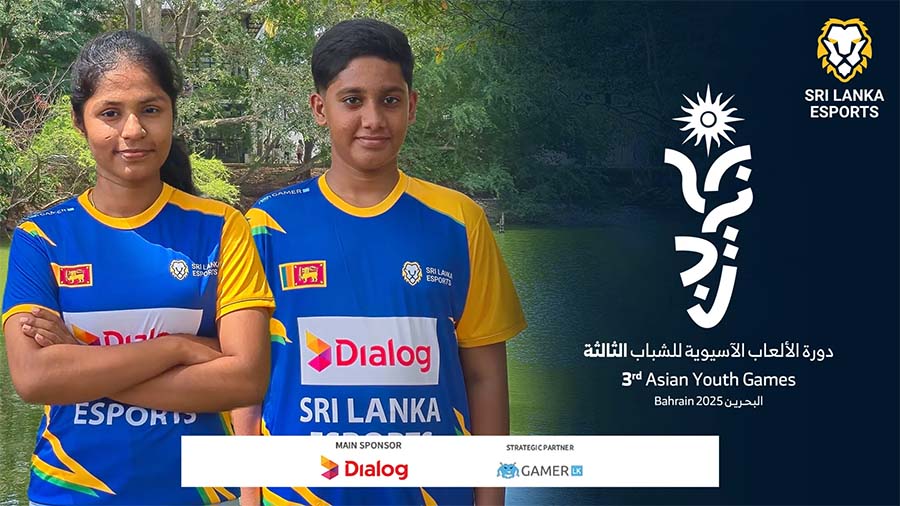 Sri Lanka Esports backed by Dialog Set to Make Historic Debut at 2025 Asian Youth Games in Bahrain