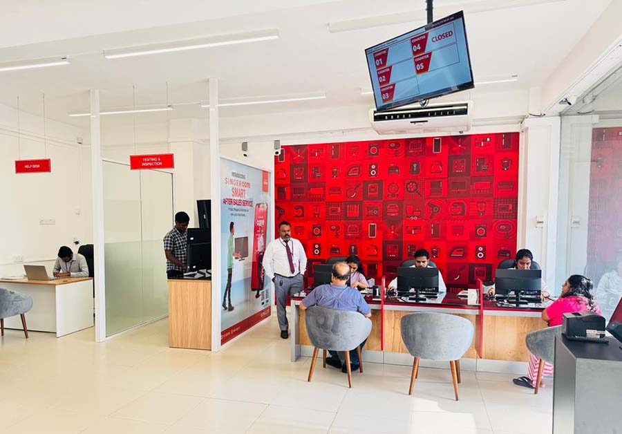 Singer Sri Lanka PLC Unveils Revamped Maharagama Service Centre Elevating Customer Experience Image