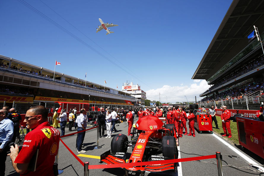 Emirates A380 takes pole position at Spanish Grand Prix image 2