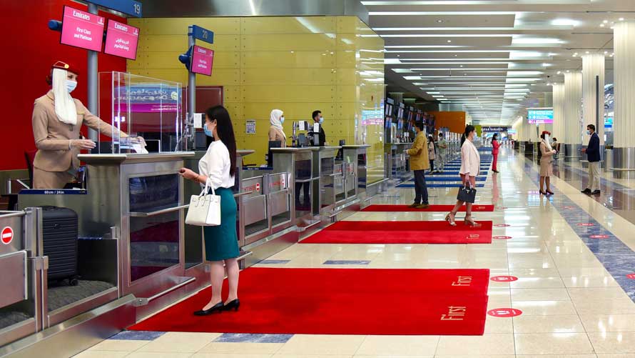 Emirates becomes one of the first airlines in the world to trial IATA Travel Pass a digital platform for COVID 19 updates and test verification
