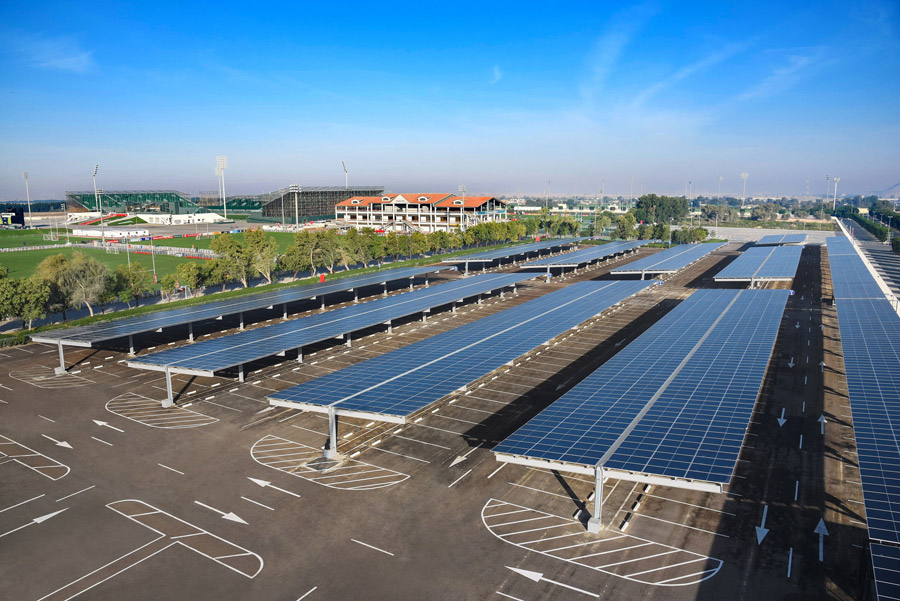 The Sevens Stadium in Dubai is region first sports facility to harness clean solar energy for its full scope of operations