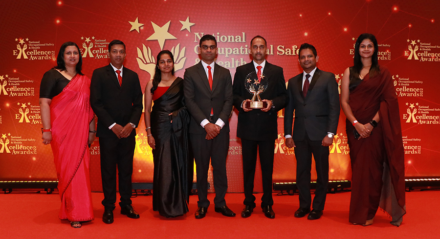 Cinnamon Citadel Kandy Recognised with Prestigious Award at National Occupational Safety and Health Excellence Awards 2022