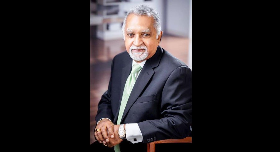 The founder of Amami Mr Ranil de Silva
