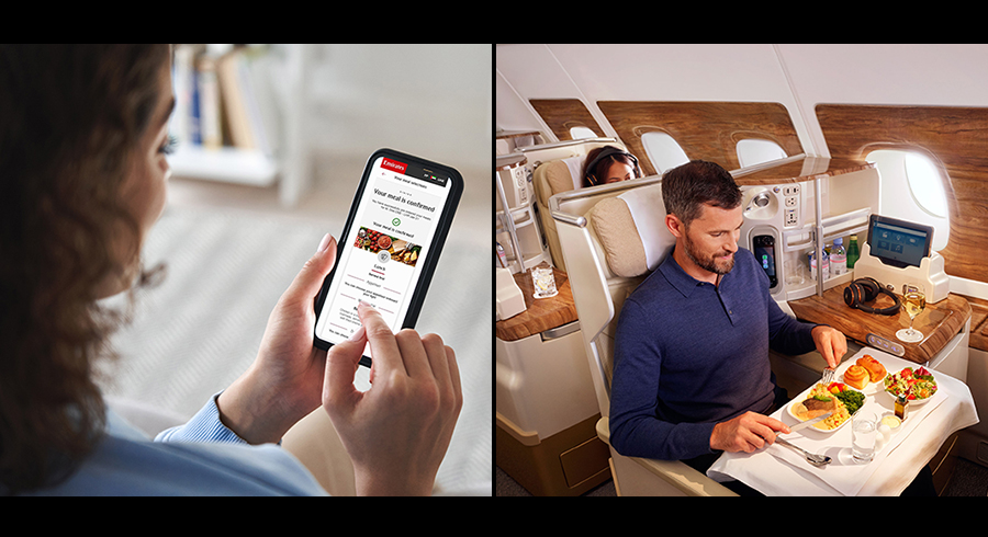 Emirates introduces onboard Meal Preordering Service