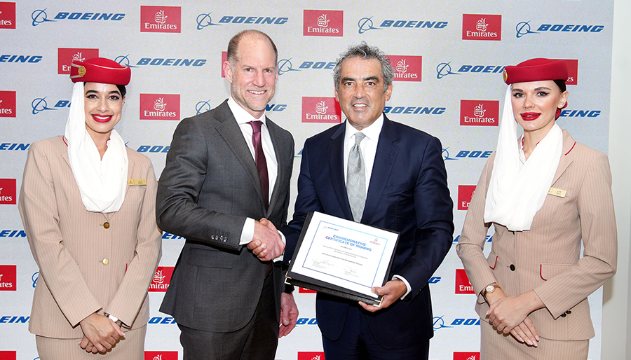 Emirates and Boeing partner to advance aircraft maintenance with digitally focused solutions