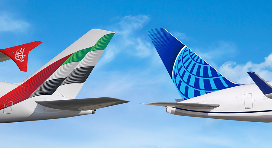 Emirates and United Expand Codeshare Partnership to Include Flights to and from Mexico