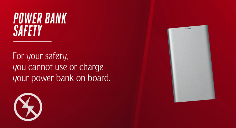 Emirates makes changes to safety rules for customer usage of power banks onboard