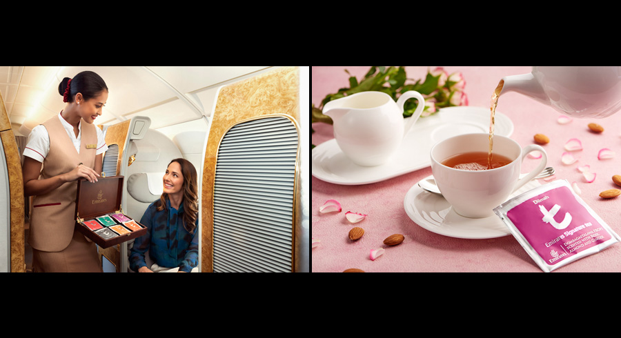 Emirates and Dilmah celebrate 33 years together and 33 million cups of tea served